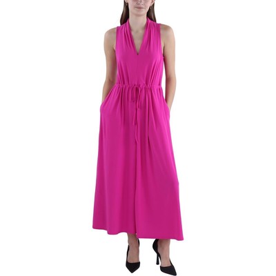 Женское фиолетовое длинное дневное платье макси без рукавов Vince Camuto S BHFO 4069