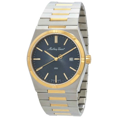 Mathey-Tissot Zeus Blue Dial Mens Watch H118BBU
