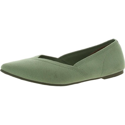 

Me Too Womens Aubri 15 Зеленые вязаные туфли без шнуровки на плоской подошве 8 Medium (B,M) BHFO 8416, Sage