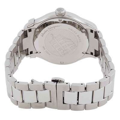 Pre-owned Ferragamo 1898 Sport Quartz White Dial Men's Watch Sfyk00520