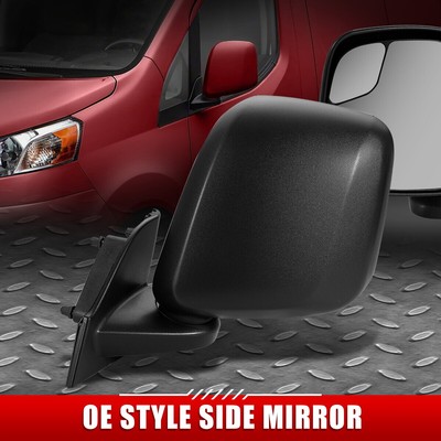 ДЛЯ 13-18 NISSAN NV200 OE STYLE РУЧНАЯ РЕГУЛИРОВКА ЗЕРКАЛА ЛЕВОЙ БОКОВОЙ ДВЕРИ ВОДИТЕЛЯ