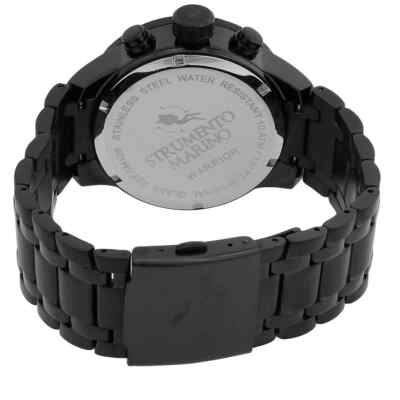 Pre-owned Strumento Marino Warrior Chrono Chronograph Quartz Mens Watch Sm109mb/bk/nr/bn