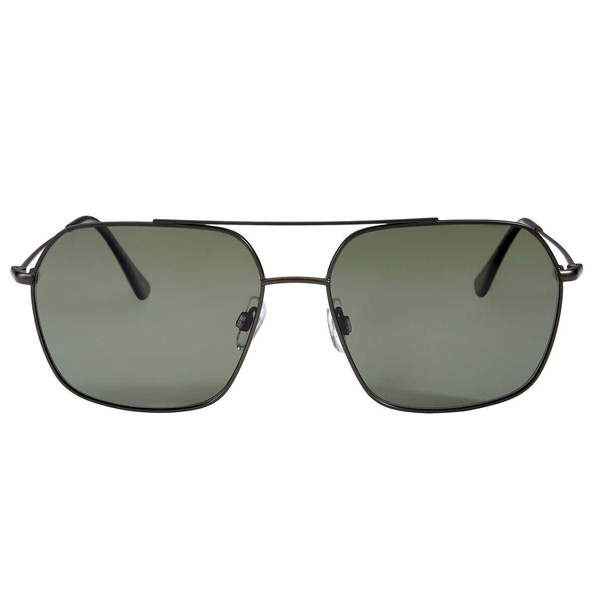Pre-owned Kirkland Signature M48 Men's Metal Polarized Sunglasses Durable Anti-reflective In Gray