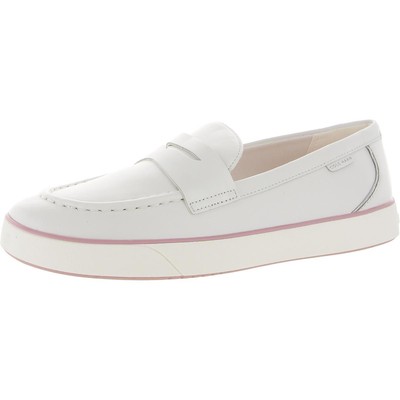 

Белые кожаные лоферы Cole Haan Nantucket 2.0 10 Medium (B,M) BHFO 4626, Ikat pink/optic white, Nantucket 2.0