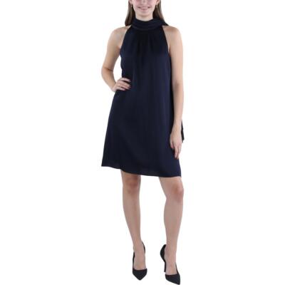 Женское атласное мини-коктейльное платье на бретелях Vince Camuto BHFO 9779