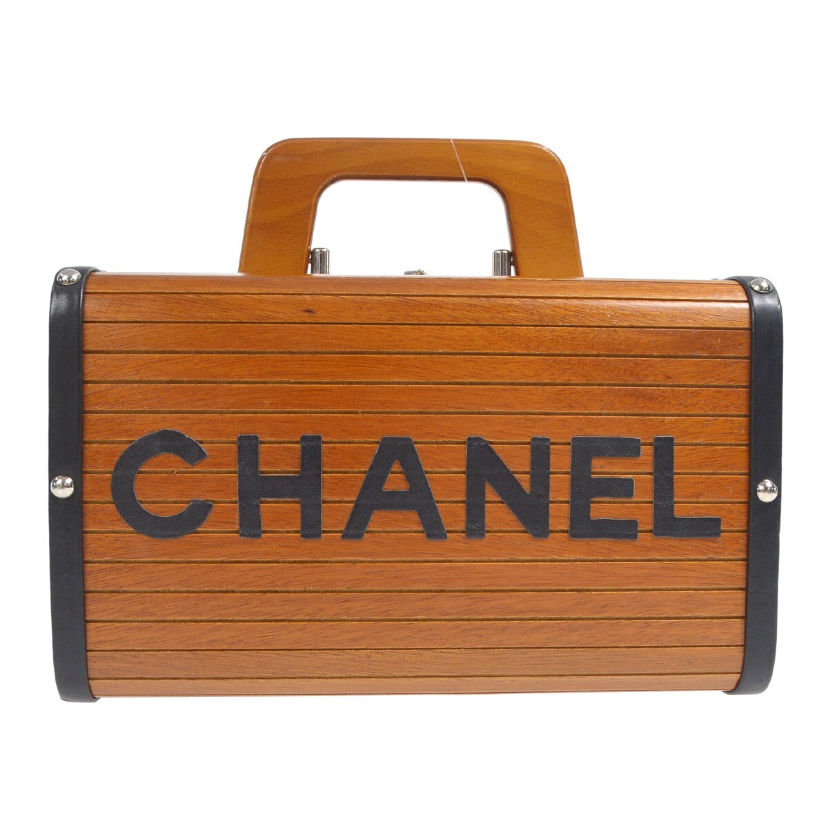 【白×黒】◆CHANEL◆スイムセット シャネルココハンドル XXS ハンドルチェーン 2WAY 42976 白