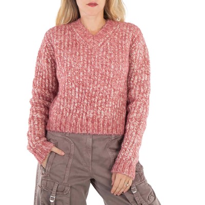 Pre-owned Acne Studios Off White/multi Wool Blender Jumper