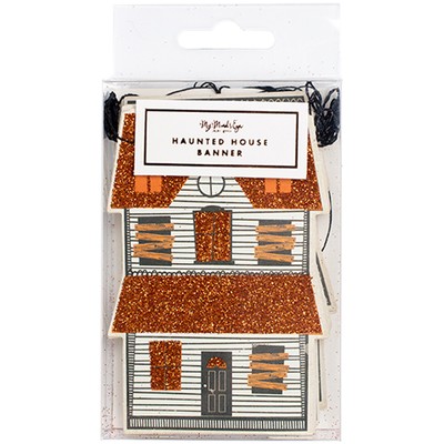 Halloween Mini Banner 83926 Haunted Houses HWP101