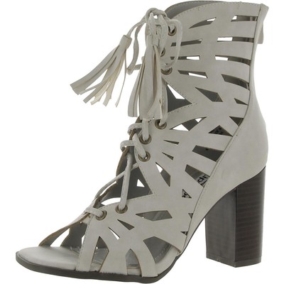 2 Lips Too Женские серые ботильоны Rewind 6.5 среднего размера (B,M) BHFO 2264