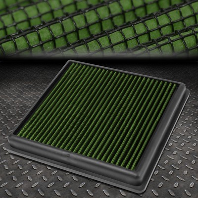 ДЛЯ 14-17 VW POLO JETTA GOLF 1,6 л L4 С ВЫСОКИМ ПЕРЕПАДОМ РАСХОДА В ПАНЕЛЬНОМ ВОЗДУШНОМ ФИЛЬТРЕ ЗЕЛЕНЫЙ