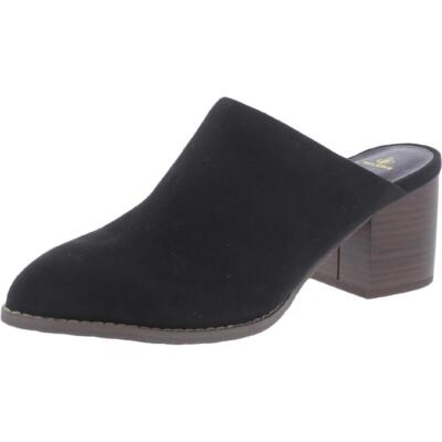 

Женские черные замшевые туфли-лодочки Melrose Ave на каблуке 10, средний (B,M) BHFO 3732, Black vegan suede, NB07545