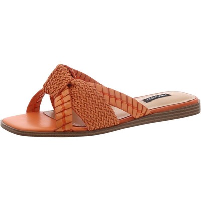 Женские босоножки Nine West WN Olson 3 оранжевого цвета, 8 средних размеров (B,M), BHFO 1749