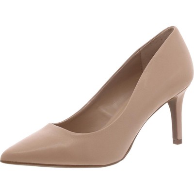 Вечерние туфли-лодочки из бежевой кожи Alfani Womens Jeules 7 среднего размера (B,M) BHFO 6713