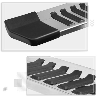 For 15-21 Ford F150/ F250 F350 SD Crew Cab 6" Step Nerf Bar Running Board Chrome