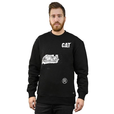 

CAT Fashion Crewneck Мужчины черный
