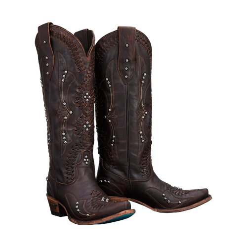 Pre-owned Lane Boots Ladies Cossette Cognac Brown Boots Lb0469a