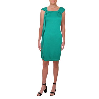 

Женское зеленое вечернее платье миди свободного кроя Calvin Klein  BHFO 6461, Meadow