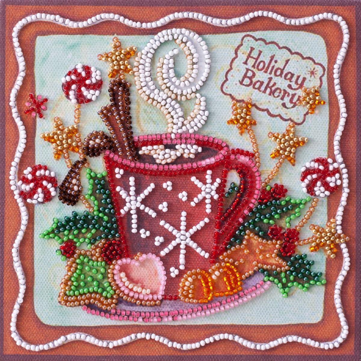 Abris Art stamped bead stitch kit 