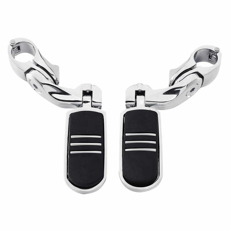 Highway Engine Guard Crash Bar Footpeg Fit For Harley Electra Street Glide 09-23