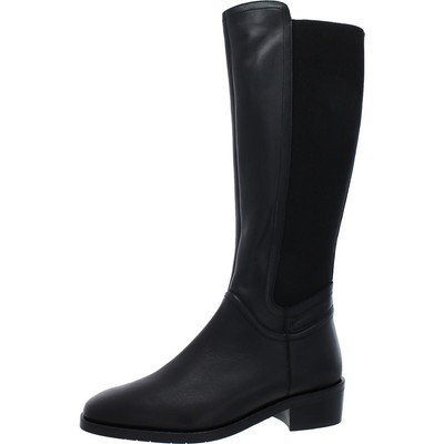 Женские черные сапоги до колена с круглым носком Aquatalia Shoes 9 Medium (B,M) BHFO 7624