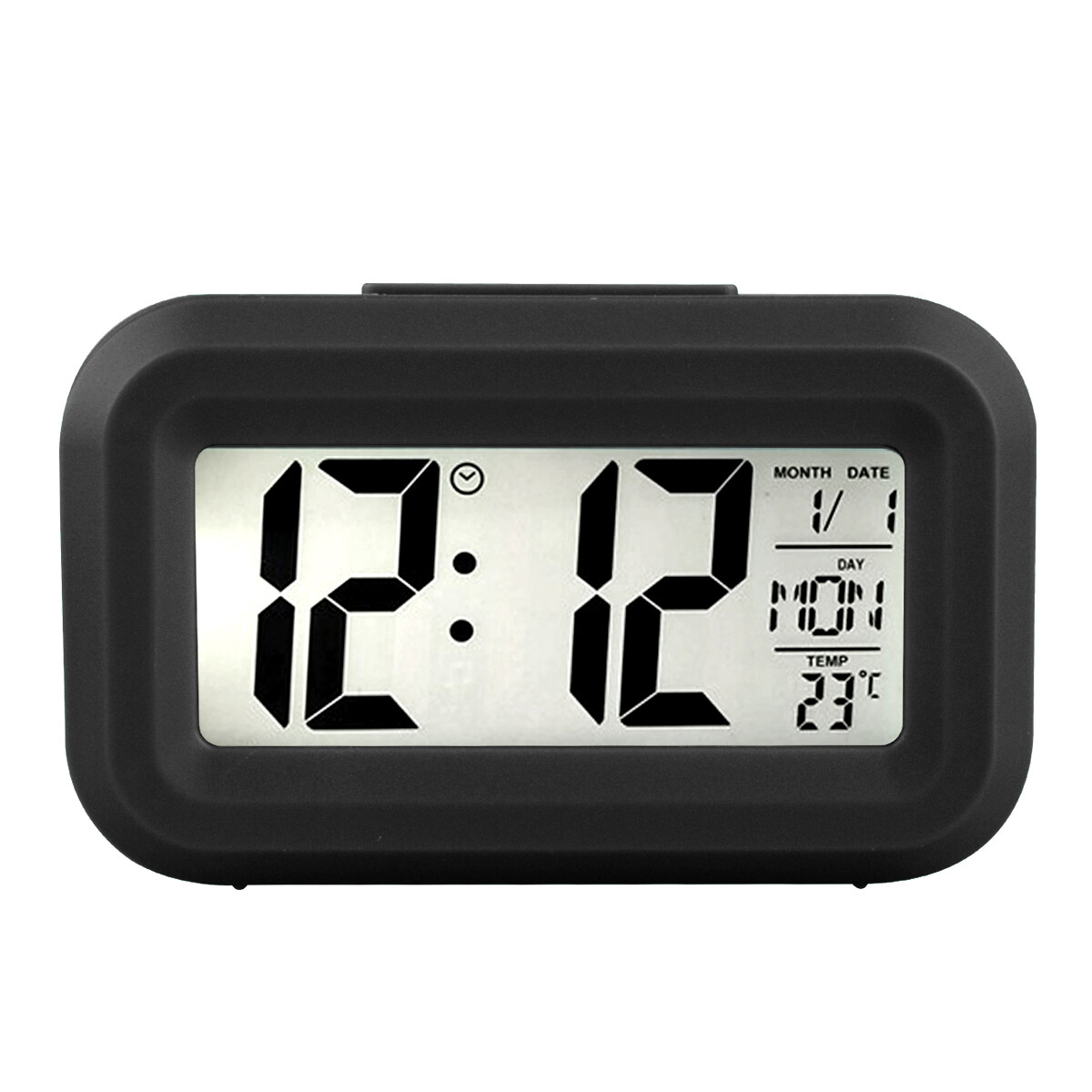 Mini Electronic Alarm Clock Digital Thermometer Date Simple Desk Clock For Kids