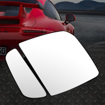 ДЛЯ 92-07 FORD E CONOLINE SUPER DUTY OE STYLE ЛЕВОЕ БОКОВОЕ ЗЕРКАЛЬНОЕ СТЕКЛО с НАКЛАДКОЙ