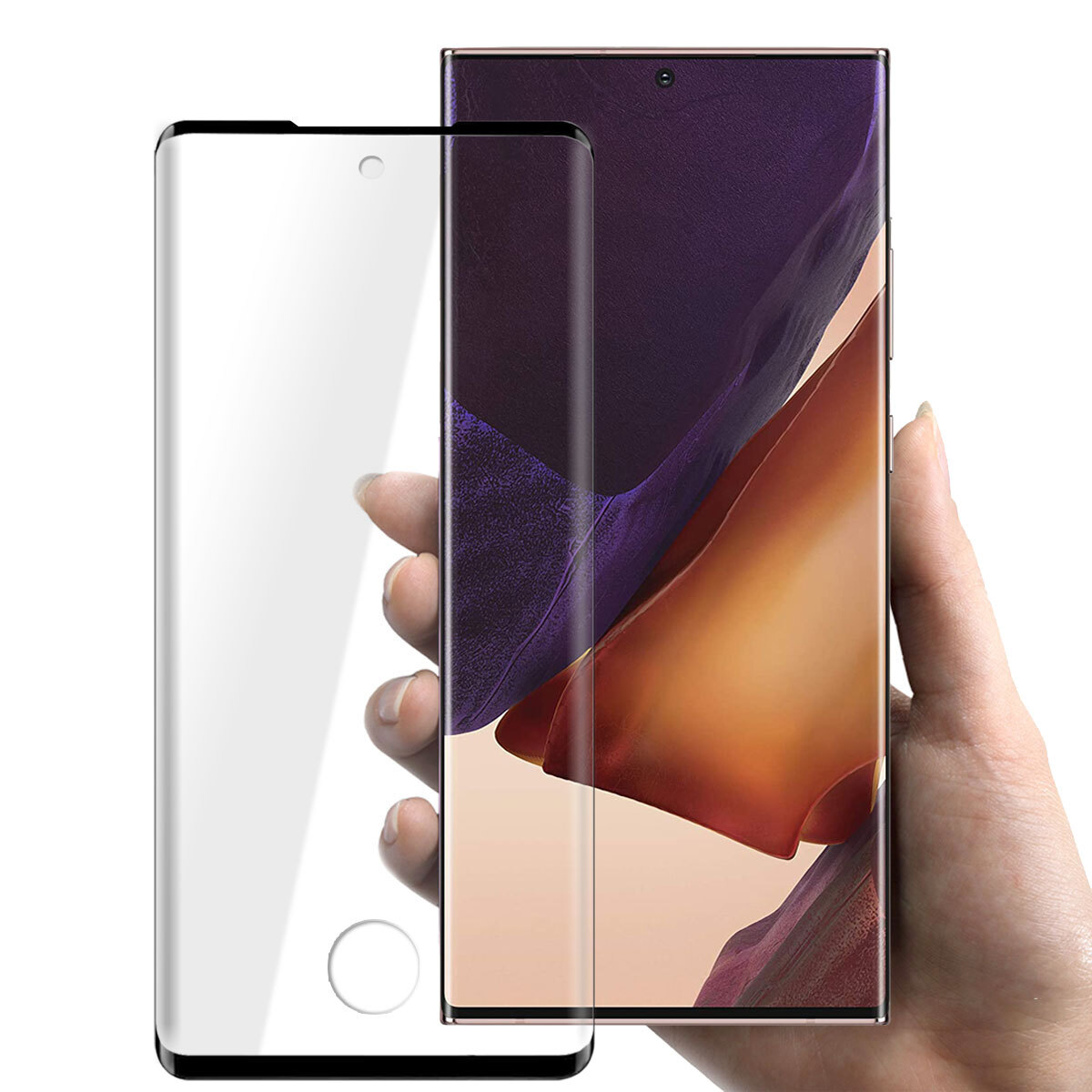 2X Tempered Glass Screen Protector For Samsung Galaxy Note S8 S9 S10 S20 S21 S22