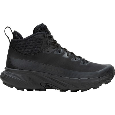 Pre-owned Merrell Work Men's Agility Peak 5 Tactical Mid Black - J005771, Black