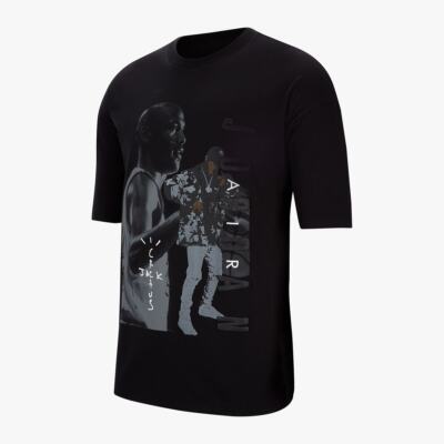 Nike Jordan x Travis Scott Cactus Jack T-shirt Black Brand