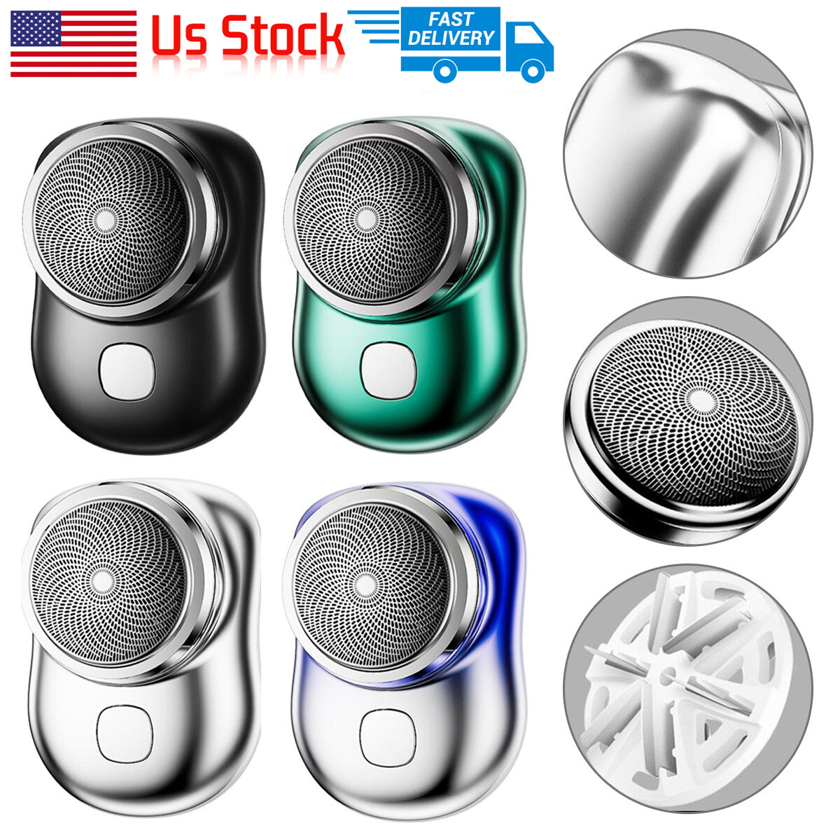 Razor Beard Trimmer For Men Usb Rechargeable