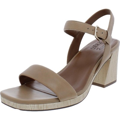 Naturalizer Womens Rose Tan Heel Sandals  Shoes 9.5 Medium (B,M) BHFO 2752