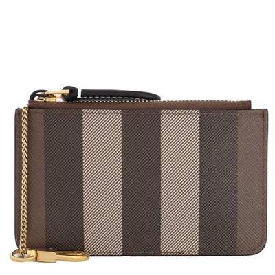 Burberry Dark Birch Brown Kelbrook Zip Coin Purse 8062693 | eBay