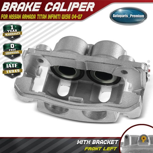Disc Brake Caliper for Nissan Titan 04-07 Armada 05-06 Infiniti QX56 Front Left
