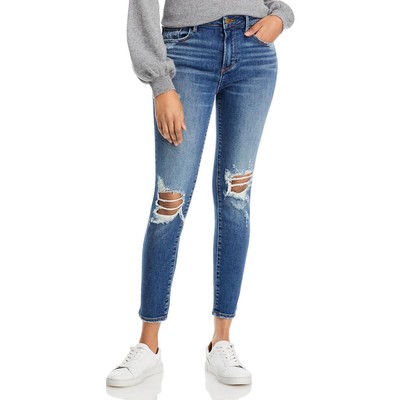 

Укороченные укороченные джинсы скинни Aqua Womens Marley Denim BHFO 7970, Medium wash, Marley