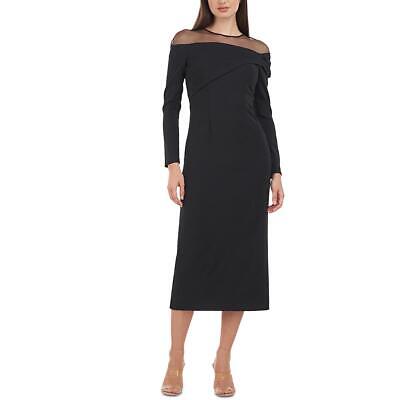 Женское коктейльное и вечернее платье JS Collections Marinely Black Plus 18 BHFO 5165