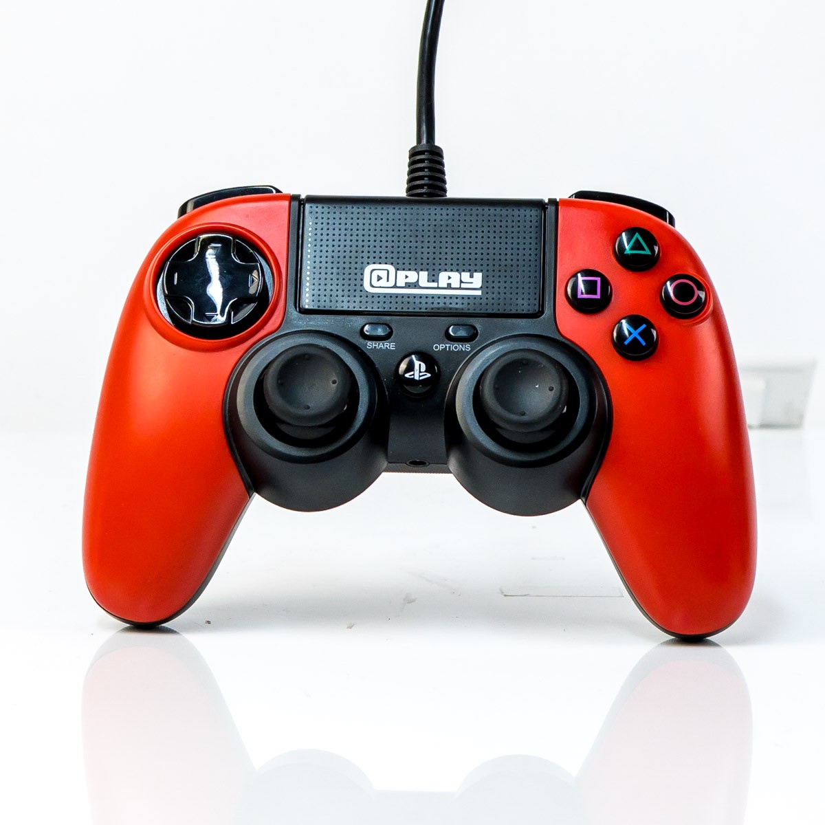 Playstation 4 @Play - Wired Compact Controller - Rot Zustand: gut