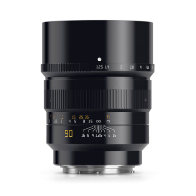 TTArtisan 90mm f/1.25 for Canon RF mount camera (EOS R, Full Frame) =Black=