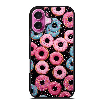 Red frosted donut Countless For Xiaomi Redmi Note 10 11 12 13 Pro Rubber