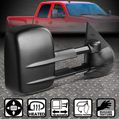 ДЛЯ 07-14 SILVERADO/SIERRA ПРАВАЯ БОКОВАЯ РЕГУЛИРОВКА С ЭЛЕКТРОПРИВОДОМ + ЗЕРКАЛО ЗАДНЕГО ВИДА С ПОДОГРЕВОМ