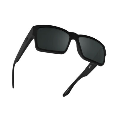 Pre-owned Spy Optics Men's Polarized Cyrus Soft Matte Black Sunglasses In Happy Boost Polarized Black Mirror