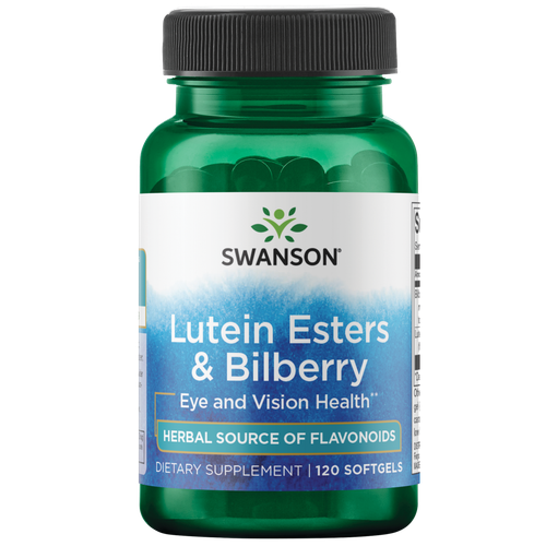 Swanson Lutein Esters and Bilberry 120 Softgels