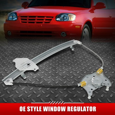 ДЛЯ ХЭТЧБЕКА ACCENT 00-05 ПЕРЕДНИЙ ЛЕВЫЙ СТЕКЛОПОДЪЕМНИК С ЭЛЕКТРОПРИВОДОМ БЕЗ ДВИГАТЕЛЯ