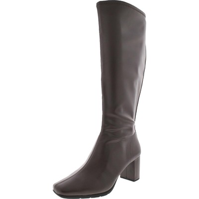 

Aerosoles Womens Micah Эластичные сапоги до колена на блочном каблуке Вечерние BHFO 4767, Micah