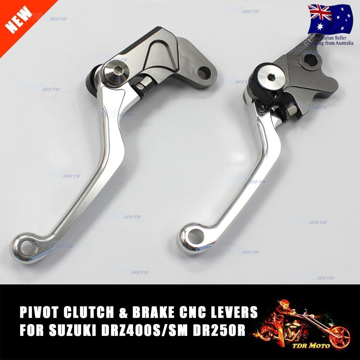 SHORT CLUTCH and BRAKE LEVER KIT suit DRZ400S 2003 2004 2005 2006 2007