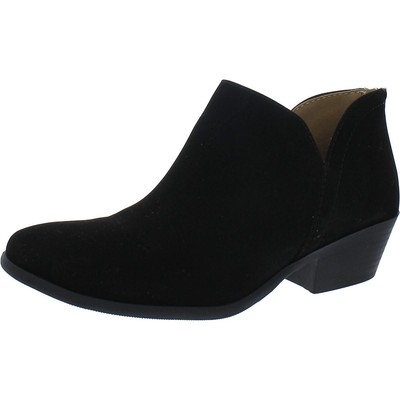 Женские черные ботильоны из искусственной замши Marco Republic 7 Medium (B,M) BHFO 9374