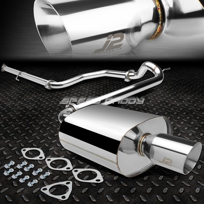 НАКОНЕЧНИК ГЛУШИТЕЛЯ 3,5 С ДВОЙНЫМИ СТЕНКАМИ T304 RACING CATBACK ДЛЯ ВЫХЛОПНЫХ ГАЗОВ HONDA CIVIC 88-91