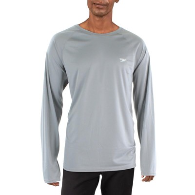 Мужские плавки Speedo, серый однотонный пуловер, Топ XL BHFO 5215