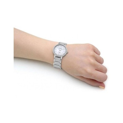 Pre-owned Seiko Silver Womens Analogue Watch Sup467p1