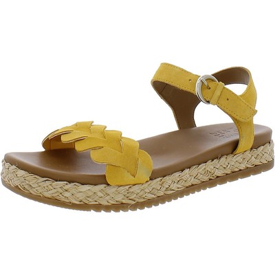 Naturalizer Womens Neila Braided Slingback Flats Ankle Strap Shoes BHFO 1710