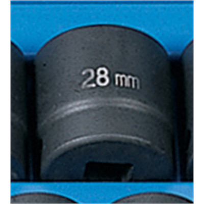 SOC 28MM 1/2D IMP 6PT Grey Pneumatic 2028M